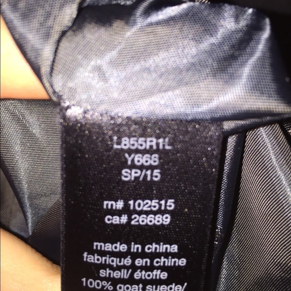 {SOLD} James Bond John Varvatos Suede Jacket - Picture 11 of 15